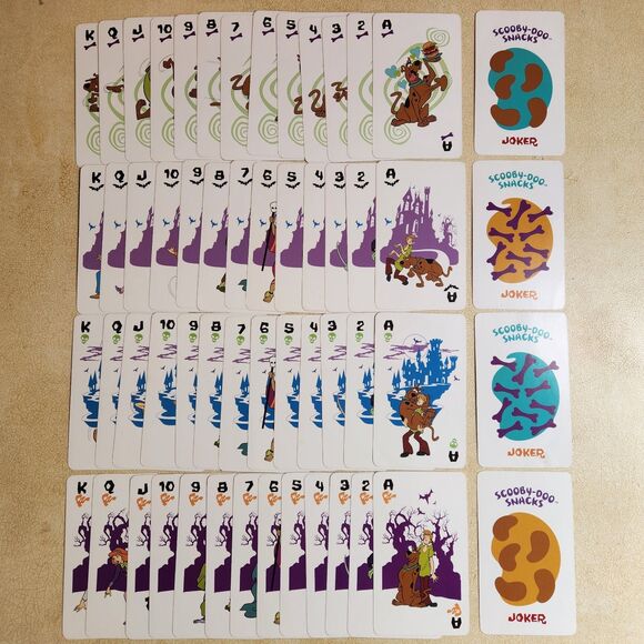 Scooby-Doo Deck of Large Playing Cards - 56 Cards - No Box - Picture 7 of 8